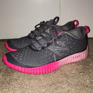 Ombré pink New Balance shoes